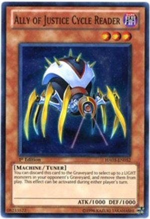 Ally of Justice Cycle Reader - HA03-EN052 - Hidden Arsenal 3 1st Edition