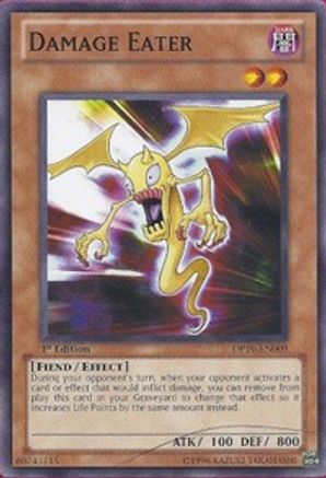 Damage Eater (DP10-EN009) - Duelist Pack 10: Yusei 3 1st Edition