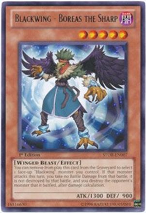 Blackwing - Boreas the Sharp (STOR-EN007) - Storm of Ragnarok Unlimited