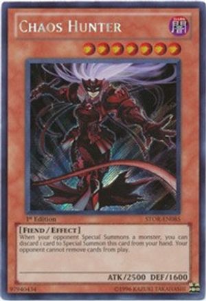 Chaos Hunter (STOR-EN085) - Storm of Ragnarok 1st Edition