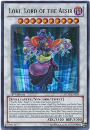 Loki, Lord of the Aesir (STOR-EN039) - Storm of Ragnarok Unlimited