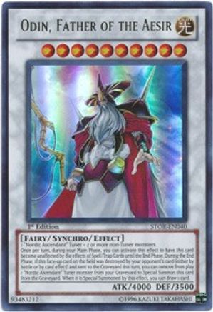 Odin, Father of the Aesir (STOR-EN040) - Storm of Ragnarok 1st Edition