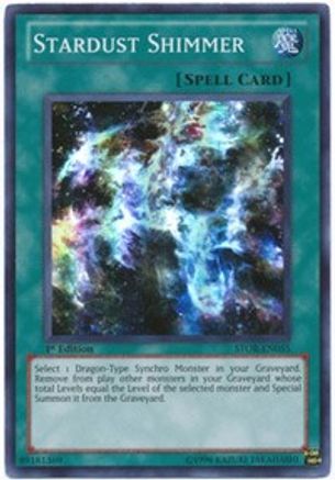 Stardust Shimmer (STOR-EN055) - Storm of Ragnarok 1st Edition