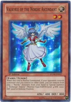 Valkyrie of the Nordic Ascendant (STOR-EN017) - Storm of Ragnarok 1st Edition