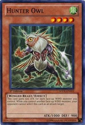 Hunter Owl (SDDL-EN013) - Structure Deck: Dragunity Legion 1st Edition