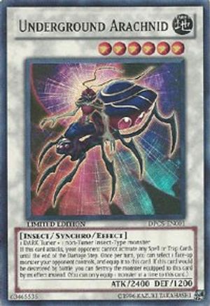 Underground Arachnid (DPC5-EN001) - 2011 Duelist Pack Tin Limited