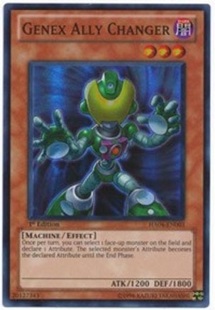 Genex Ally Changer (HA04-EN003) - Hidden Arsenal 4 1st Edition