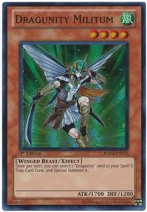 Dragunity Militum (HA04-EN011) - Hidden Arsenal 4 Unlimited