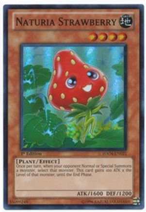 Naturia Strawberry (HA04-EN021) - Hidden Arsenal 4 1st Edition