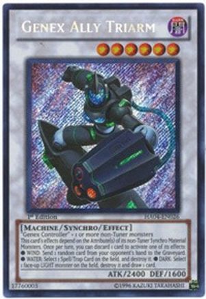 Genex Ally Triarm (HA04-EN026) - Hidden Arsenal 4 1st Edition