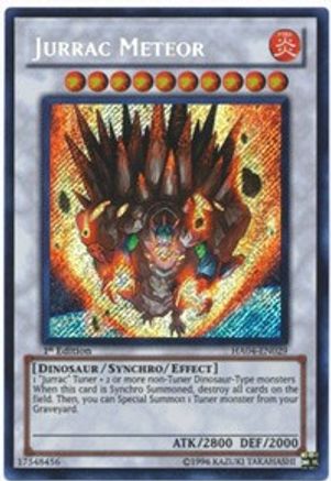 Jurrac Meteor (HA04-EN029) - Hidden Arsenal 4 1st Edition