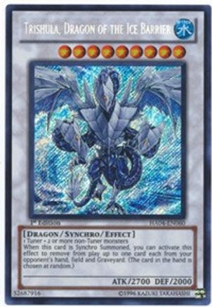 Trishula, Dragon of the Ice Barrier (HA04-EN060) - Hidden Arsenal 4 1st Edition