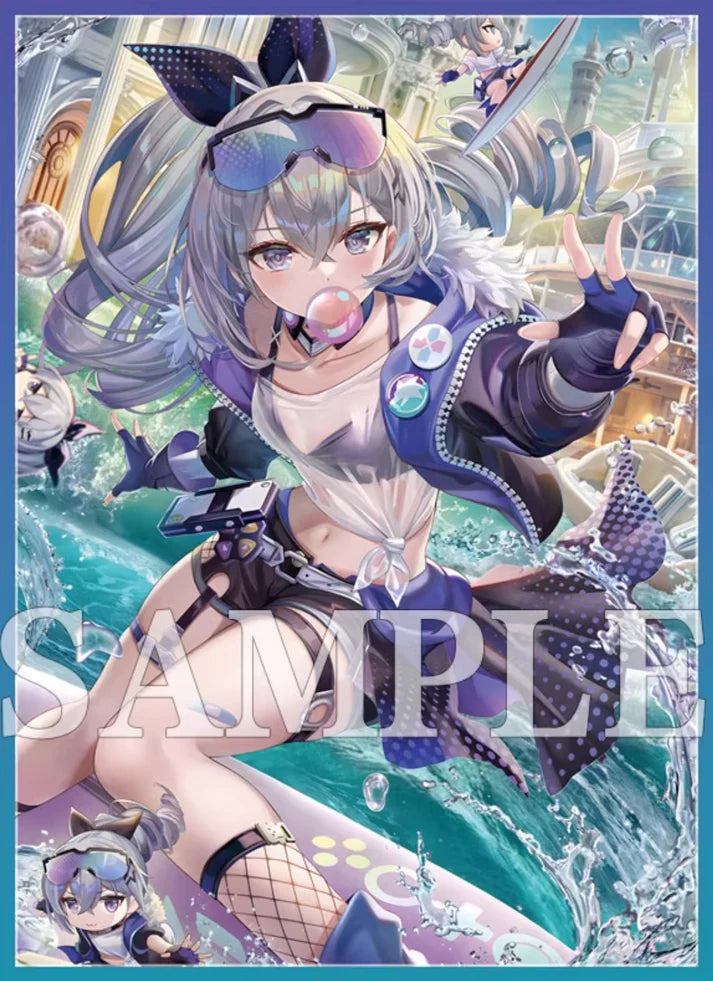 Honkai Star Silver Wolf Standard Holographic Card Sleeves 60ct