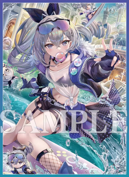 Honkai Star Silver Wolf Standard Holographic Card Sleeves 60ct