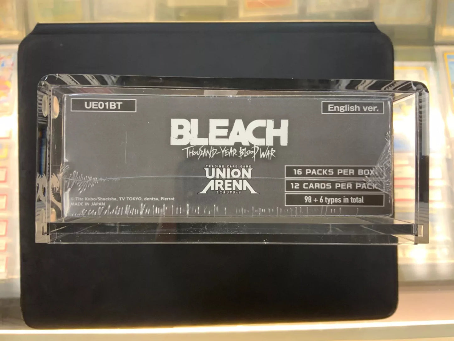 Union Arena TCG Booster Box Acrylic Case (W/ Logo)