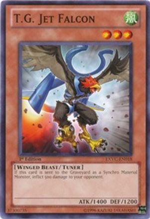 T.G. Jet Falcon (EXVC-EN018) - Extreme Victory 1st Edition