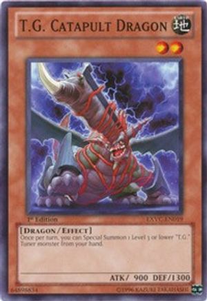 T.G. Catapult Dragon (EXVC-EN019) - Extreme Victory 1st Edition