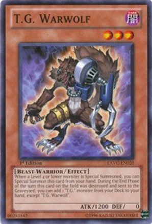 T.G. Warwolf (EXVC-EN020) - Extreme Victory 1st Edition