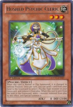 Hushed Psychic Cleric (EXVC-EN027) - Extreme Victory 1st Edition