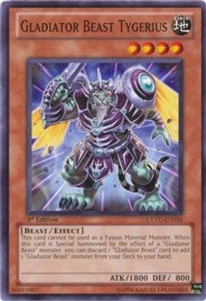 Gladiator Beast Tygerius (EXVC-EN034) - Extreme Victory Unlimited