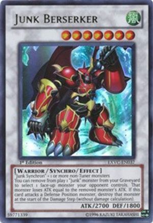 Junk Berserker (EXVC-EN037) - Extreme Victory 1st Edition