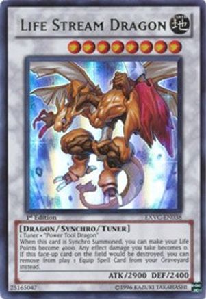 Life Stream Dragon (EXVC-EN038) - Extreme Victory 1st Edition