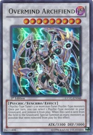 Overmind Archfiend (EXVC-EN044) - Extreme Victory 1st Edition