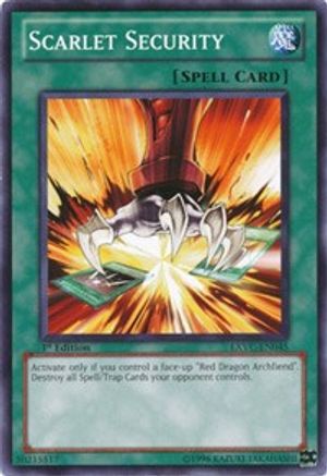 Scarlet Security (EXVC-EN045) - Extreme Victory Unlimited