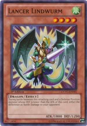 Lancer Lindwurm (EXVC-EN092) - Extreme Victory Unlimited