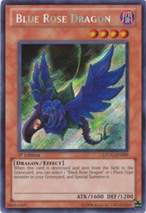 Blue Rose Dragon (EXVC-EN099) - Extreme Victory 1st Edition