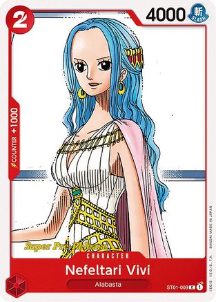 Nefeltari Vivi (ST01-009) - Super Pre-Release Starter Deck 1: Straw Hat Crew