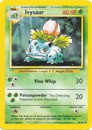 Ivysaur 30/102 - Base