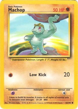 Machop 52/102 - Base