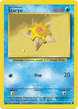 Staryu 65/102 - Base