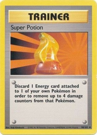 Super Potion 90/102 - Base Set