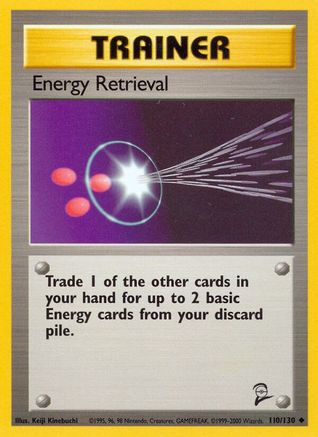 Energy Retrieval 110/130 - Base Set 2