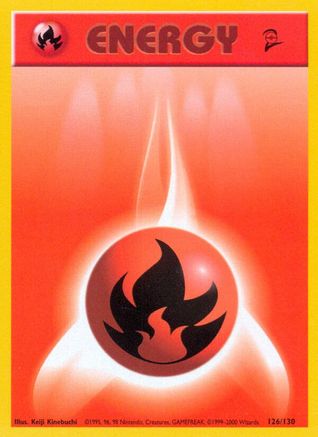 Fire Energy 126/130 - Base Set 2