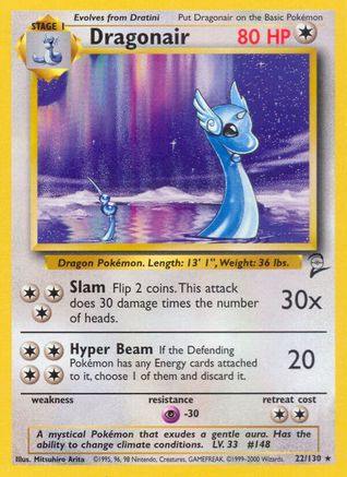 Dragonair 22/130 - Base Set 2