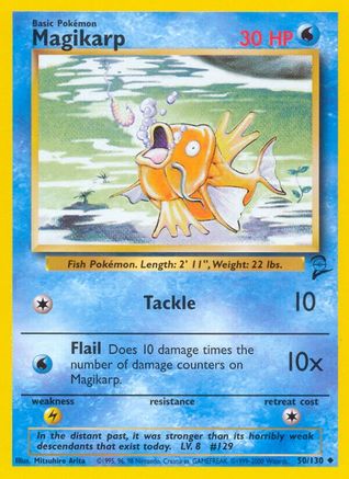 Magikarp 50/130 - Base Set 2