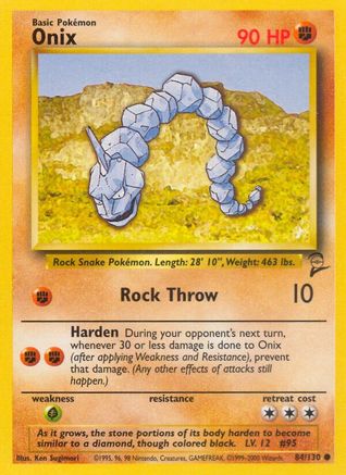 Onix 84/130 - Base Set 2