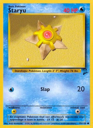 Staryu 95/130 - Base Set 2