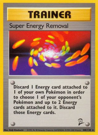 Super Energy Removal 108/130 - Base Set 2