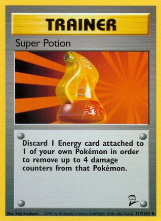 Super Potion 117/130 - Base Set 2