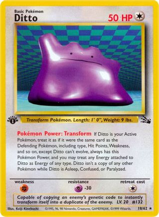 Ditto (18) 18/62 - Fossil Unlimited