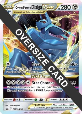 Origin Forme Dialga VSTAR - SWSH256 SWSH256 - Jumbo Cards Holofoil