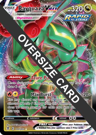 Rayquaza VMAX - 111/203 111 - Jumbo Cards Holofoil