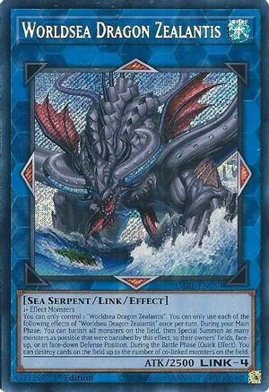 Worldsea Dragon Zealantis (DABL-EN050) - Darkwing Blast 1st Edition