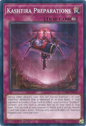Kashtira Preparations (DABL-EN076) - Darkwing Blast 1st Edition