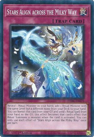 Stars Align across the Milky Way (DABL-EN079) - Darkwing Blast 1st Edition
