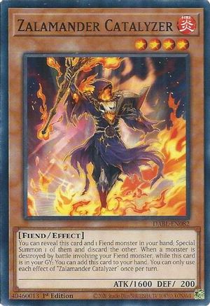 Zalamander Catalyzer (DABL-EN082) - Darkwing Blast 1st Edition